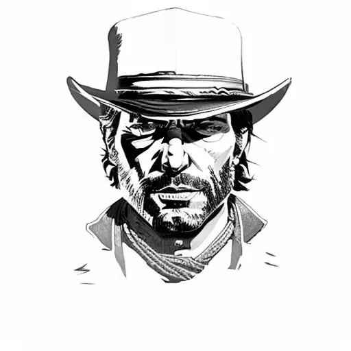 Red Dead Redemption 2 tattoo tattoo design idea