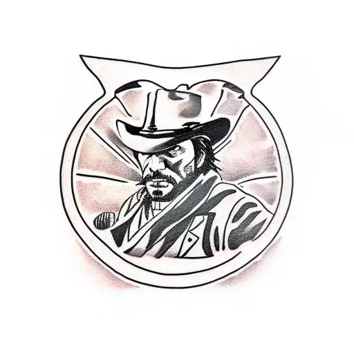 Red Dead Redemption 2 tattoo tattoo design idea
