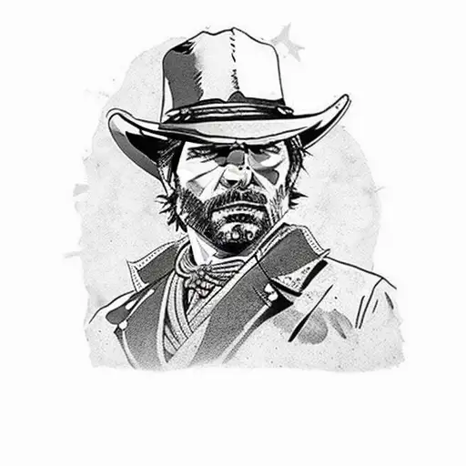 Red Dead Redemption 2 tattoo tattoo design idea