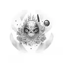 everlasting love  tattoo design idea