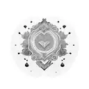 everlasting love  tattoo design idea