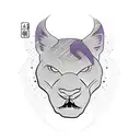 Panther tattoo design idea