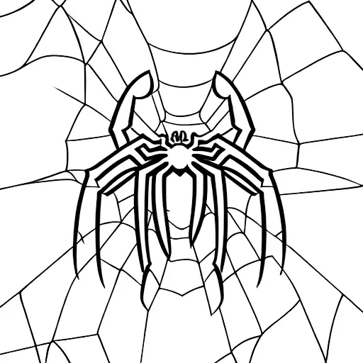 Spider-Man logo tattoo design idea
