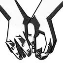 rock paper scissors  tattoo design idea