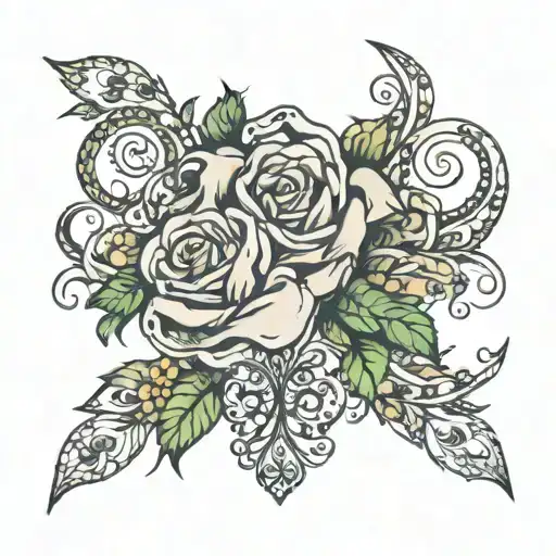 Mama Mia Slipping through my fingers song incorporated tattoo design idea