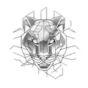 Panther tattoo design idea