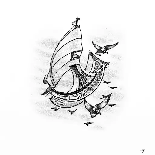 Ship Wheel Tattoo Vector Images (over 560)