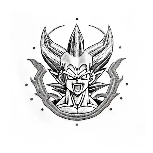 dragon ball tattoo design idea