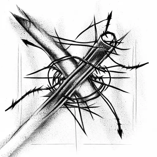 Barbed Wire tattoo design idea