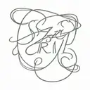 sza CTRL album title tattoo design idea