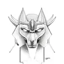 Anubis tattoo design idea