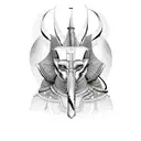 Anubis tattoo design idea