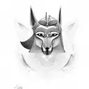 Anubis tattoo design idea