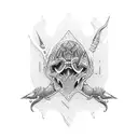 hammer tattoo design idea