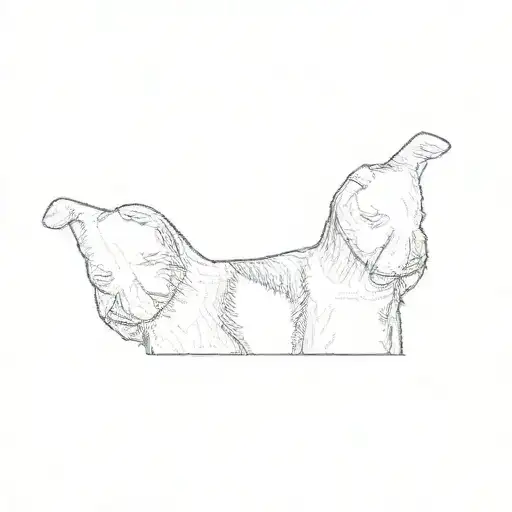 a boston terrier tattoo design idea