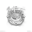 Plane and paw in infinity loop tattoo design idea