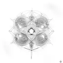 quantum physics tatoos tattoo design idea