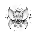 pinup tattoo design idea