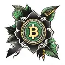 cryptocurrency monopoly  tattoo design idea