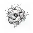 hazelnut tattoo design idea