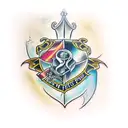 harry potter tattoo design idea