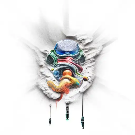 cap tattoo design idea