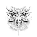 combine aries, taurus and virgo tattoo design idea