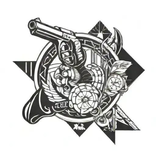 James Bond  tattoo design idea