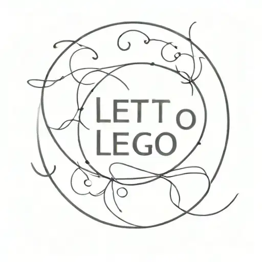 let go tattoo design idea