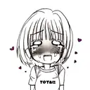 Crying Heart tattoo design idea