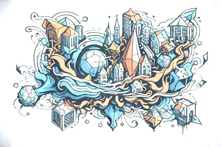 Mini tattoo design idea