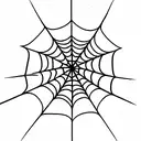 Spider Web tattoo design idea