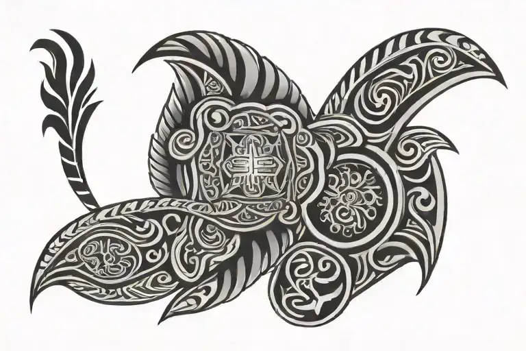 Tongan Tribal Tattoo tattoo design idea