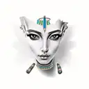 cleopatra tattoo design idea