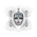 cleopatra tattoo design idea