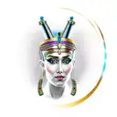 cleopatra tattoo design idea