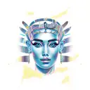 cleopatra tattoo design idea