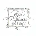 Happiness Can Be Found Even In The Darkest Of Times If One Only Remembers To Turn On The Light tattoo design idea