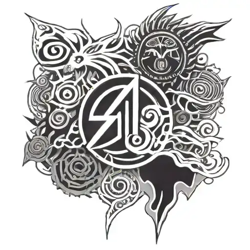 Naruto seals tattoo design idea