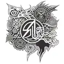 Naruto seals tattoo design idea