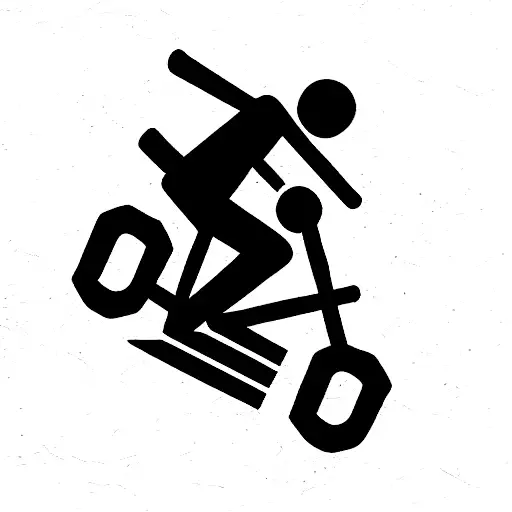 wrench, turbo, hockey, sports bike tattoo design idea
