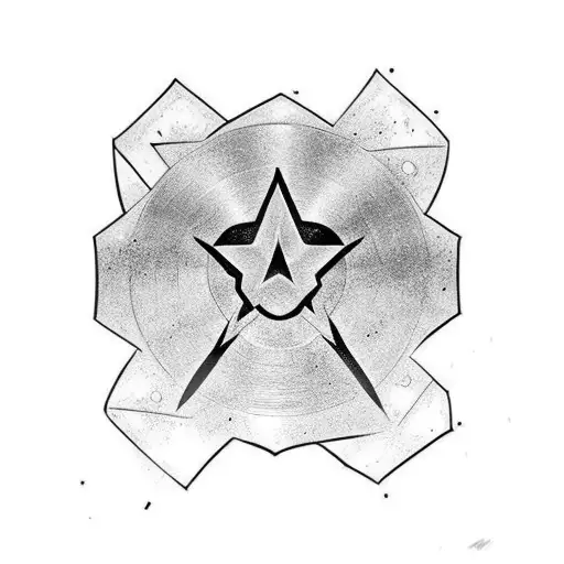 Captain America tattoo design idea