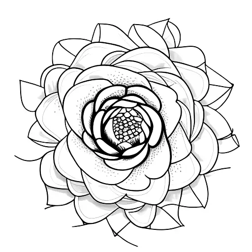 aster flower blooming from an open book tattoo design idea