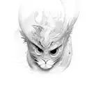 mc fries tattoo design idea