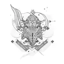 Sneaker Culture tattoo design idea