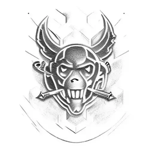 nfl logo that say's never forget loyalty  tattoo design idea