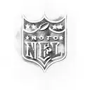 nfl logo that say's never forget loyalty  tattoo design idea
