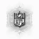 nfl logo that say's never forget loyalty  tattoo design idea
