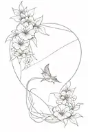  blessed in Japanese  tattoo design idea