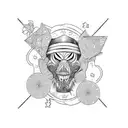 boston shaker tattoo design idea